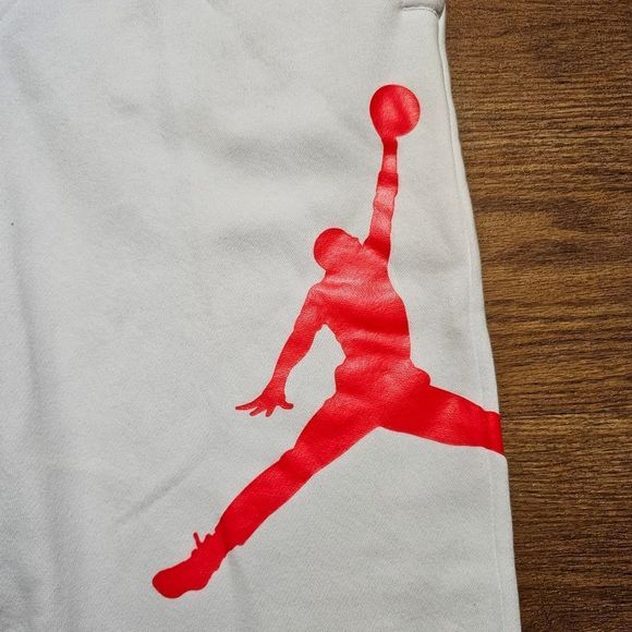 Nike Air Jordan Jumpman Classics Fleece Joggers Pants Men's M White DA6803-100 - Picture 8 of 10